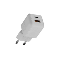 NextGen 45W Snellader - 2 poorten (USB-C PD + USB-A) - Dusk White