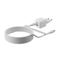 NextGen 45W Snellader - 2 poorten (USB-C PD + USB-A) - Dusk White