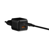 NextGen 45W Snellader - 2 poorten (USB-C PD + USB-A) - Midnight Black