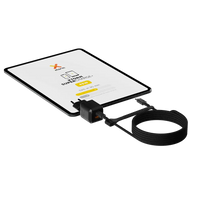 NextGen 45W Snellader - 2 poorten (USB-C PD + USB-A) - Midnight Black