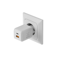 NextGen 70W Laptop Snellader - 2 poorten (USB-C PD + USB-A) - Dusk White