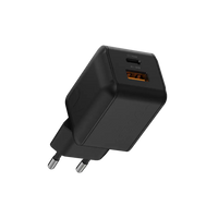 NextGen 70W Laptop Snellader - 2 poorten (USB-C PD + USB-A) - Midnight Black