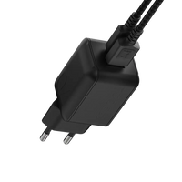 NextGen 70W Laptop Snellader - 2 poorten (USB-C PD + USB-A) - Midnight Black