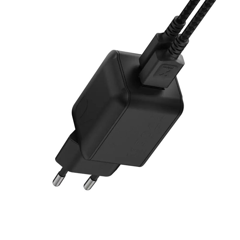 NextGen 70W Laptop Snellader - 2 poorten (USB-C PD + USB-A) - Midnight Black
