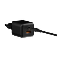 NextGen 70W Laptop Snellader - 2 poorten (USB-C PD + USB-A) - Midnight Black