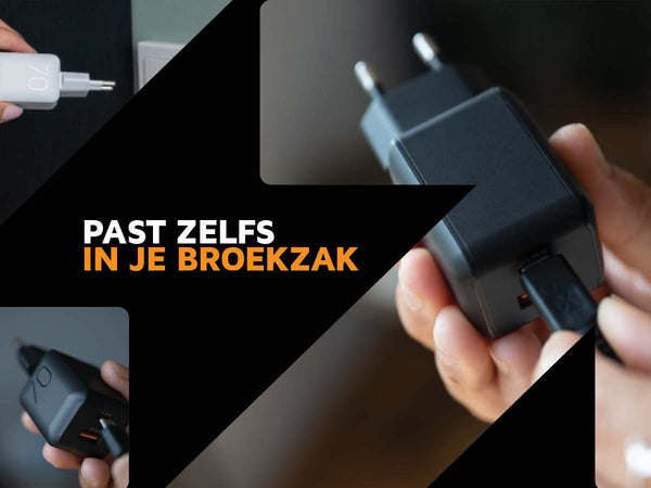 Past zelfs in je broekzak