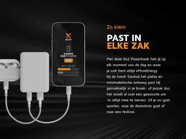 Powerbank Go2 5000mAh White 5/13