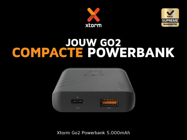 Powerbank Go2 5000mAh Black 1/13