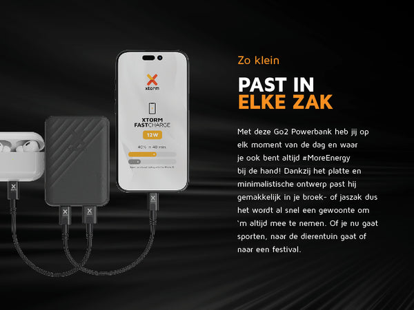 Powerbank Go2 5000mAh Black 5/13