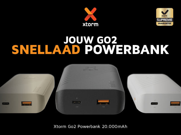 Powerbank Go2 20000mAh Black 1/13