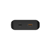 Go2 Powerbank 20W - 10.000 mAh met Solar en Lamp - Charcoal Black