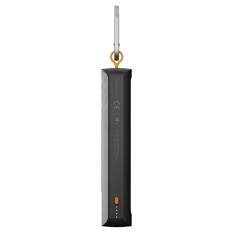 Go2 Powerbank 20W - 10.000 mAh met Solar en Lamp - Charcoal Black