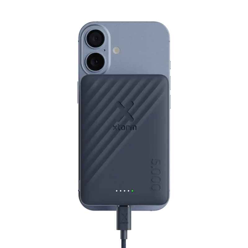 Go2 Magnetische Powerbank 15W - 5.000 mAh Draadloos - Blue