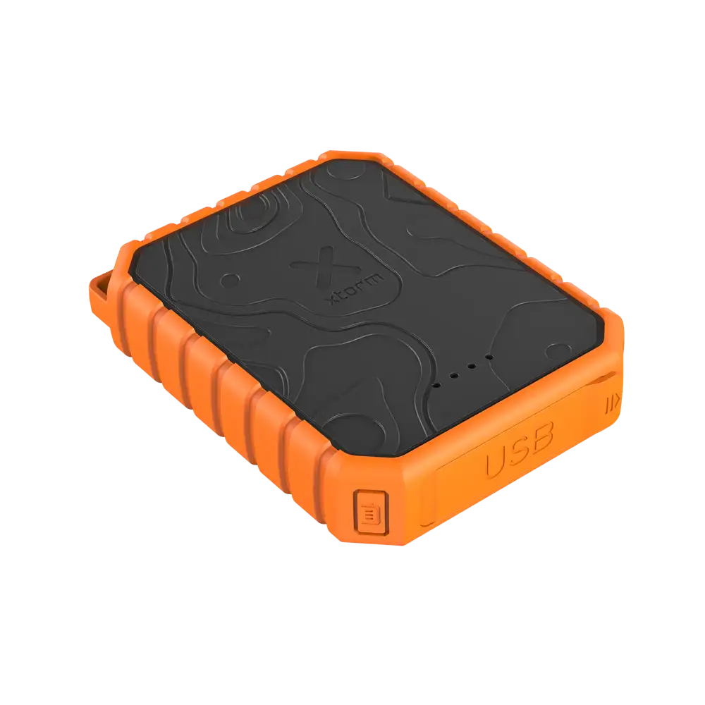 Xtorm Xtreme Powerbank Rugged 20W - 10.000 mAh - Outdoor - Waterdicht met zaklamp - Quick Charge 3.0