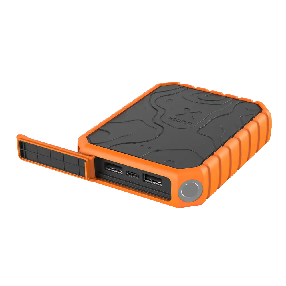 Xtorm Xtreme Powerbank Rugged 20W - 10.000 mAh - Outdoor - Waterdicht met zaklamp - Quick Charge 3.0