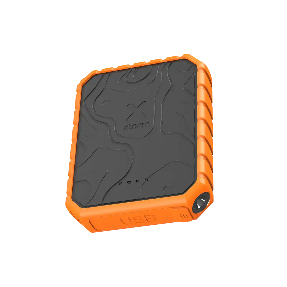 Xtorm Xtreme Powerbank Rugged 20W - 10.000 mAh - Outdoor - Waterdicht met zaklamp - Quick Charge 3.0