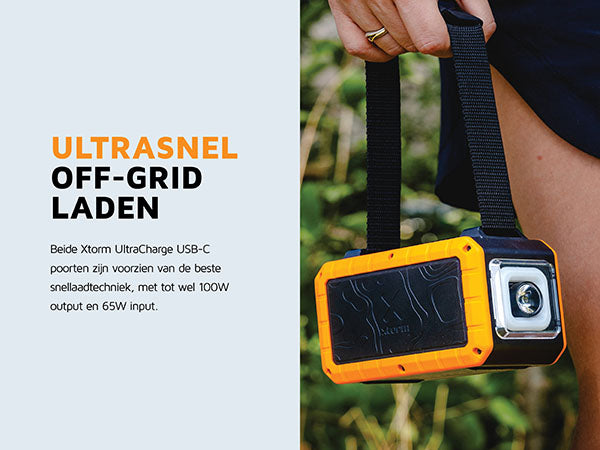 Rugged Zaklamp Powerbank 100W - 40.000 mAh 4/16
