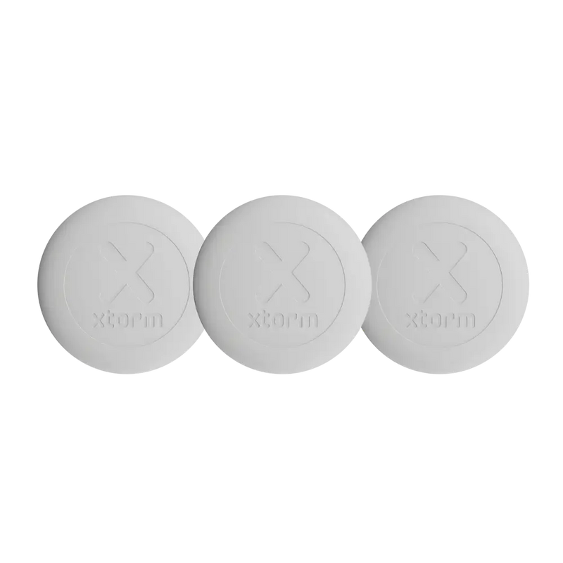 Xtorm TravelTag for iPhone (iOS) - Water-resistant - Ash White