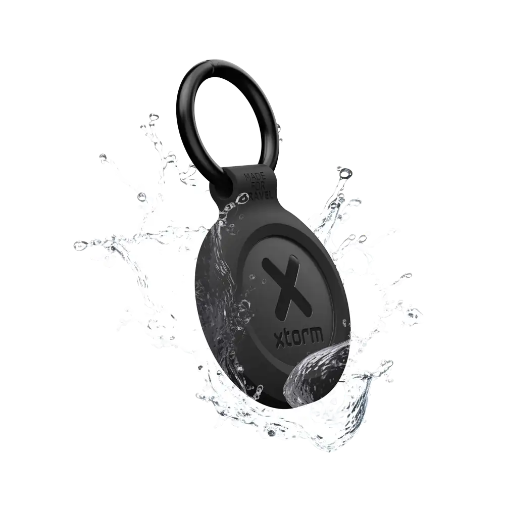 Xtorm TravelTag for iPhone (iOS) - Water-resistant - Charcoal Black