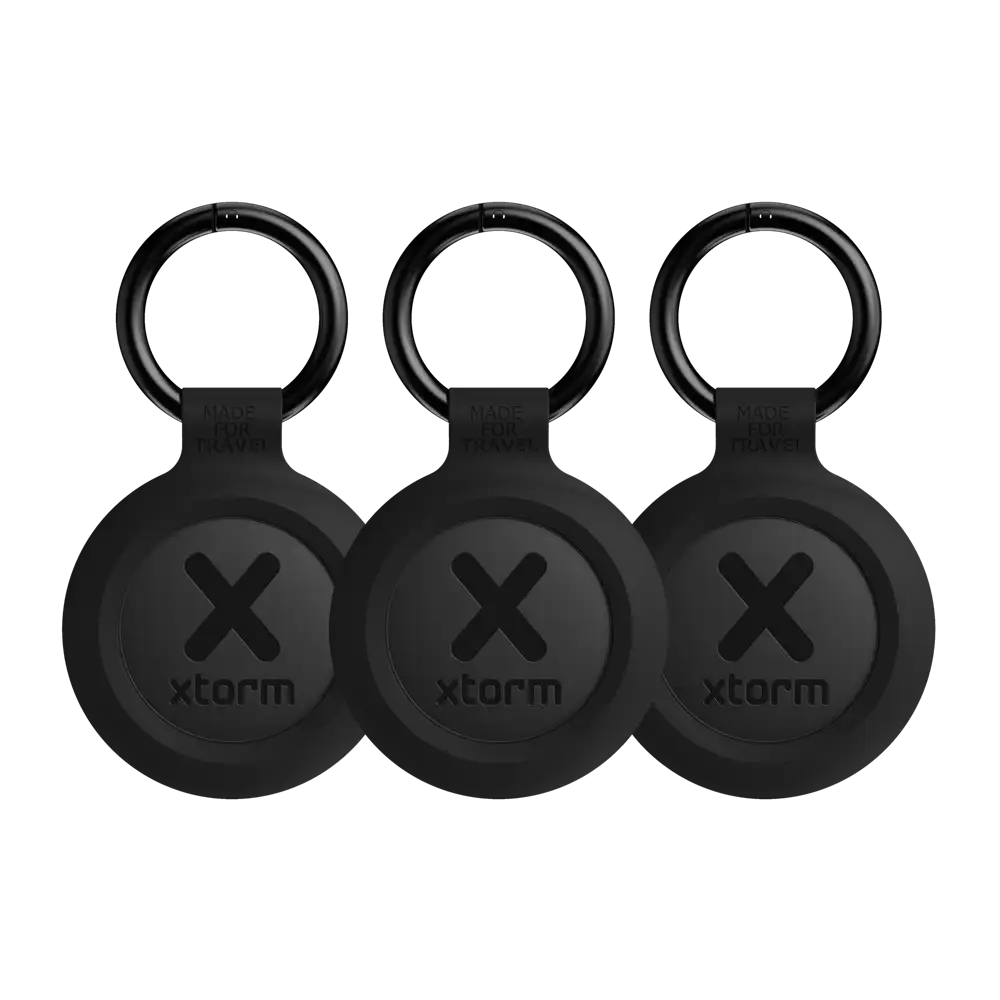 Xtorm TravelTag for iPhone (iOS) - Water-resistant - Charcoal Black