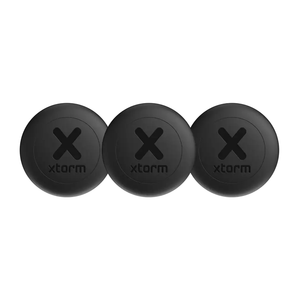 Xtorm TravelTag for iPhone (iOS) - Water-resistant - Charcoal Black