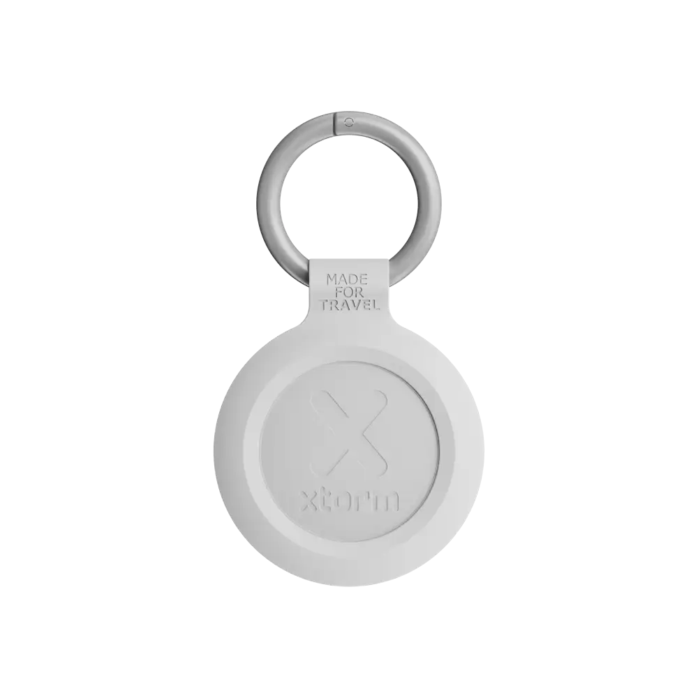 Xtorm TravelTag for Android & iPhone - Water-resistant - Ash White