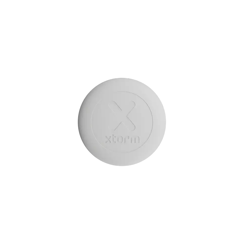 Xtorm TravelTag for Android & iPhone - Water-resistant - Ash White