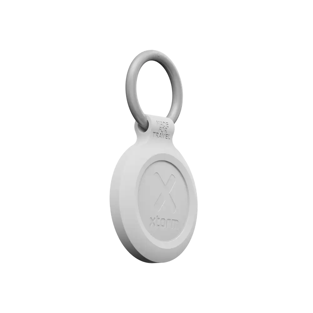 Xtorm TravelTag for Android & iPhone - Water-resistant - 3-Pack - Ash White