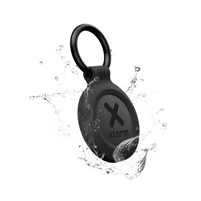 Xtorm TravelTag for Android & iPhone - Water-resistant - 3-Pack - Charcoal Black