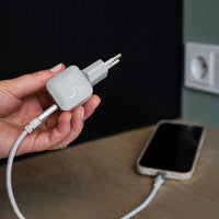 NextGen 25W Snellader - 2 poorten (USB-C PD + USB-A) - Dusk White