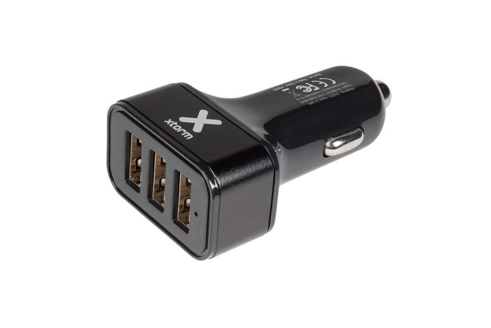 Xtorm Auto Oplader 3x USB 12W