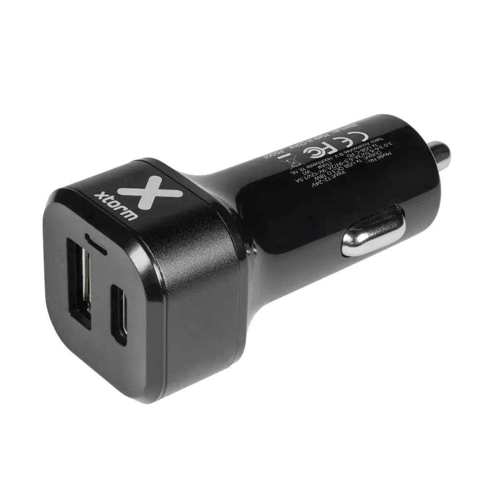 Auto Oplader Pro USB - C + USB - A 48W - Xtorm NL