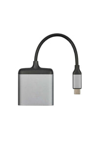 Thumbnail for Xtorm Xtorm XC202 Connect USB-C naar 2x HDMI Hub - Space Grey