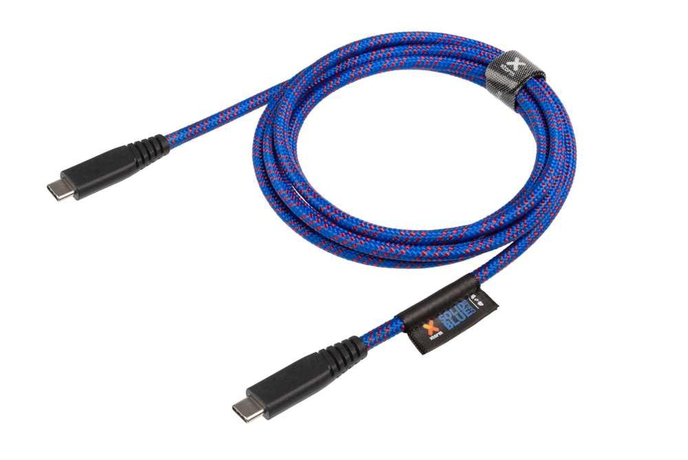 Xtorm Solid Blue USB-C PD kabel - 2 meter