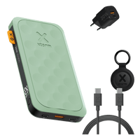 FS5 Reis Bundel - 10.000 mAh - Sage Green - Xtorm NL