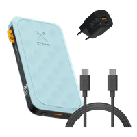 FS5 Snellaad Bundel - 10.000 mAh - Teal Blue - Xtorm NL