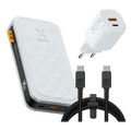 FS5 Snellaad Bundel - 20.000 mAh - Dusk White