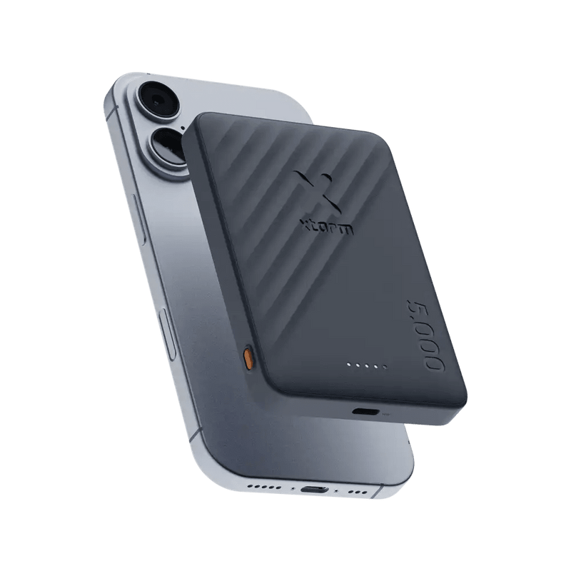 Go2 Magnetische Powerbank 15W - 5.000 mAh Draadloos - Blue - Xtorm NL