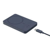 Go2 Magnetische Powerbank 15W - 5.000 mAh Draadloos - Blue - Xtorm NL