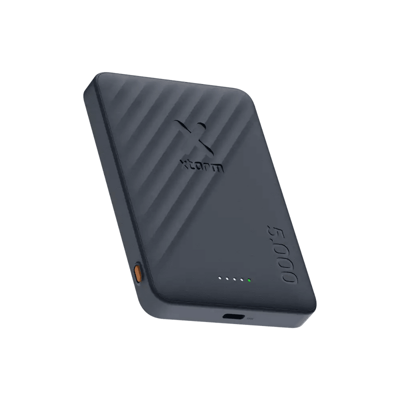 Go2 Magnetische Powerbank 15W - 5.000 mAh Draadloos - Blue - Xtorm NL