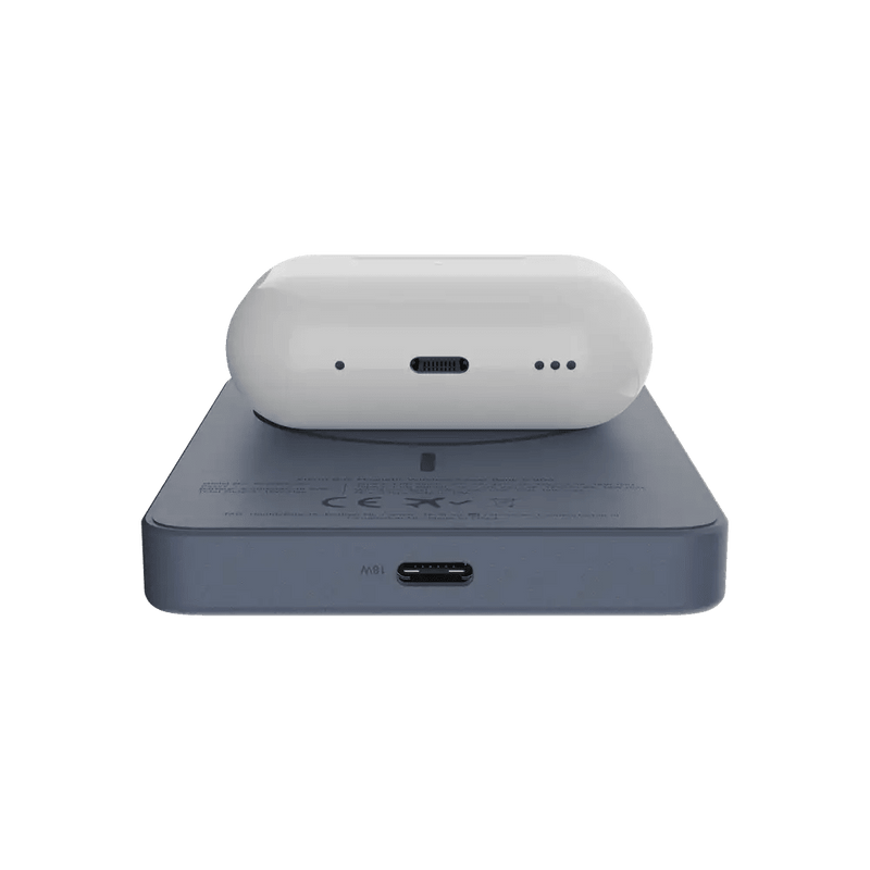 Go2 Magnetische Powerbank 15W - 5.000 mAh Draadloos - Blue - Xtorm NL