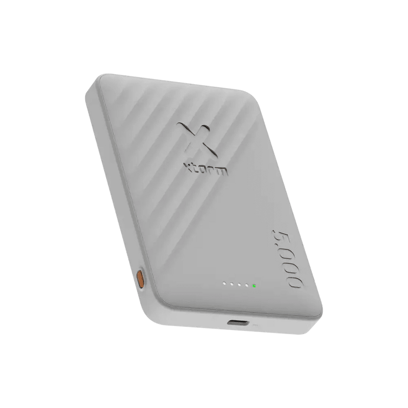 Go2 Magnetische Powerbank 15W - 5.000 mAh Draadloos - Ice - Xtorm NL