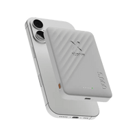 Go2 Magnetische Powerbank 15W - 5.000 mAh Draadloos - Ice - Xtorm NL