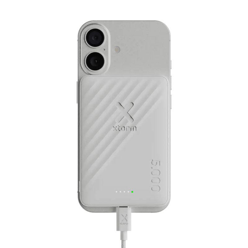 Go2 Magnetische Powerbank 15W - 5.000 mAh Draadloos - Ice - Xtorm NL