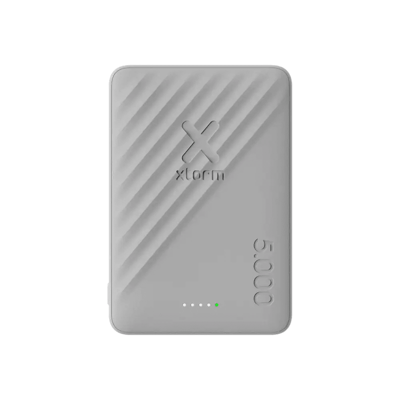 Go2 Magnetische Powerbank 15W - 5.000 mAh Draadloos - Ice - Xtorm NL
