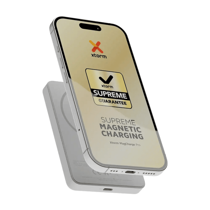 Go2 Magnetische Powerbank 15W - 5.000 mAh Draadloos - Ice - Xtorm NL