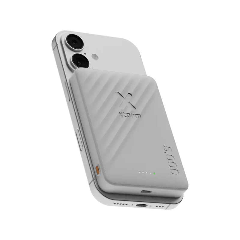 Go2 Magnetische Powerbank 15W - 5.000 mAh Draadloos - Ice - Xtorm NL