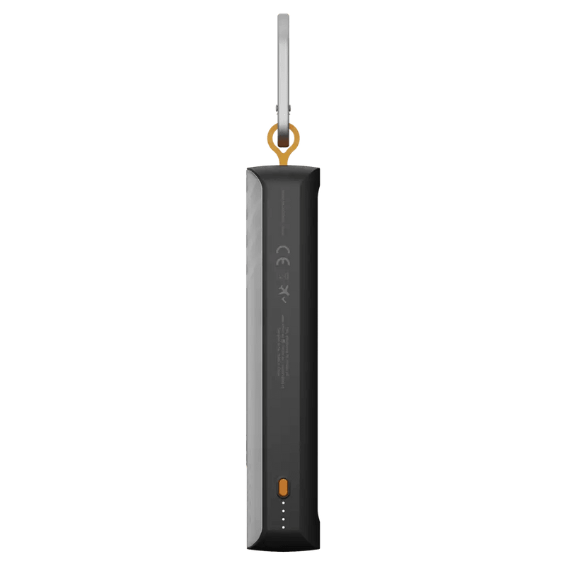 Go2 Powerbank 20W - 10.000 mAh met Solar en Lamp - Charcoal Black - Xtorm NL