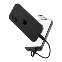 Go2 Powerbank 20W - 10.000 mAh met Solar en Lamp - Charcoal Black - Xtorm NL