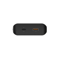 Go2 Powerbank 20W - 10.000 mAh met Solar en Lamp - Charcoal Black - Xtorm NL